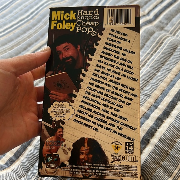 WWE / WWF Mick Foley Cassete Tape! - Picture 2 of 2